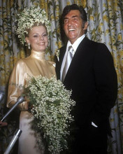 Dean Martin candid smiling pose with his wife c.1968 8x10 inch photo