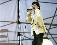 Mick Jagger iconic pose on stage circa 1969 Rolling Stones concert 8x10 photo
