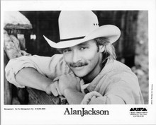 Alan Jackson 8x10 photo Arista Records promotional portrait