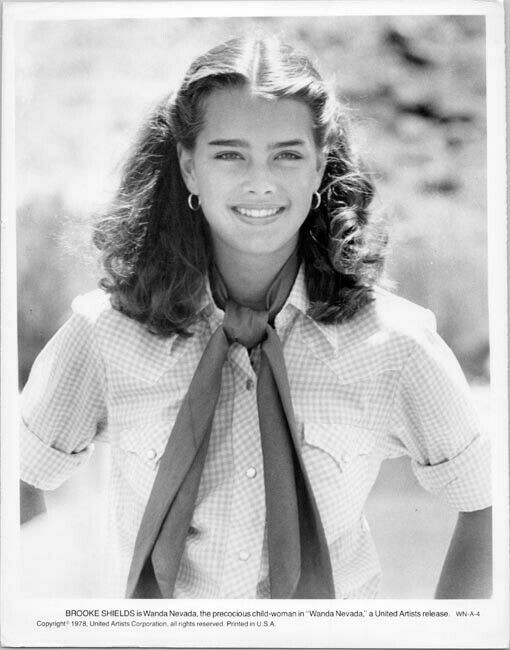 Brooke Shields Pretty Baby Quality Photos Black White 8x10 Print