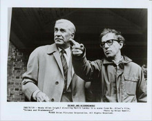 Crimes and Misdemeanors 1989 8x10 photo Martin Landau Woody Allen