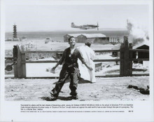 Christian Bale 1987 8x10 photo Empire of the Sun P-51 aircraft attacks