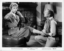 The Tunnel of Love 8x10 photo Richard Widmark Doris Day foot massage