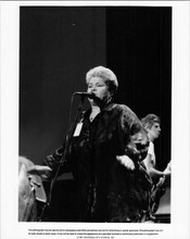 Etta James 1987 8x10 photo singing in concert