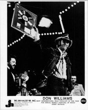 Don Williams 8x10 photo Wembley festival of Music Great Britain