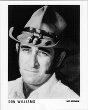 Don Williams 8x10 photo MCA Records promotional portrait