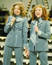 Lena Zavaroni Bonnie Langford 1970's singers in concert singing 8x10 inch photo
