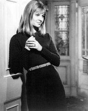 Julie Christie smiling pose in black outfit 1965 movie Darling 8x10 inch photo