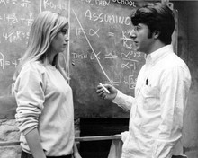 Straw Dogs Dustin Hoffman in school class with Susan George 8x10 inch photo