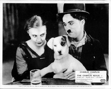 A Dog's Life 1918 movie Charles Chaplin Edna Purviance in bar with Scraps 8x10