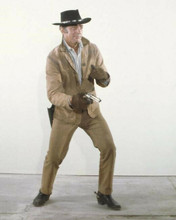 Dean Martin full length in western stance with gun Five Card Stud 8x10 photo