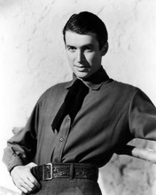 James Stewart stunning portrait in western shirt & scarf 1940's era 8x10 photo