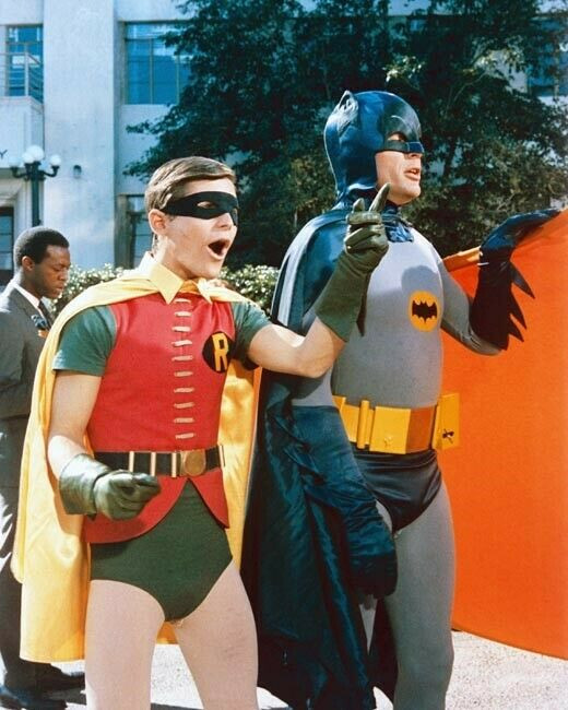 Batman 1966 TV Burt Ward Adam West Batman & Robin to the rescue 8x10 inch  photo - Moviemarket