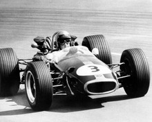 Grand Prix 1966 8x10 inch photo racing number number 3 on race track