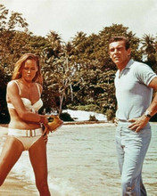 Dr. No Sean Connery Ursula Andress on Jamaican beach 8x10 inch photo