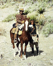 Ulzana's Raid Burt Lancaster on horseback 8x10 inch photo