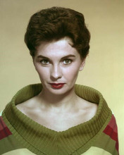 Jean Simmons studio portrait circa 1960 in green dress 8x10 inch photo