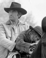 Shoot Out 1971 western Gregory Peck Dawn Lyn on horseback 8x10 inch photo