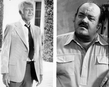 William Conrad as Cannon Buddy Ebsen as Barnaby Jones two images on 8x10 photo