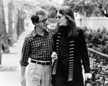 Annie Hall Woody Allen Diane Keaton walk down street together 8x10 inch photo