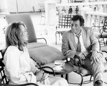 Columbo It's All in the Game 1993 Faye Dunaway Peter Falk seated 8x10 inch photo