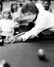 Johnny Cash makes shot on pool table 1984 movie The Baron and the Kid 8x10 photo