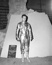 Lost in Space wardrobe test Mark Goddard in space suit on set 8x10 inch photo