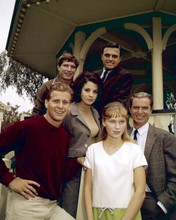 Peyton Place TV series classic cast line-up Barbara Parkins etc 8x10 inch photo