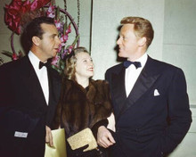 Van Johnson on the town with two unidentified people c.1940's 8x10 inch photo