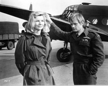 Mosquito Squadron David McCallum Suzanne Neve on airfield original 8x10 photo