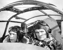 Mosquito Squadron David McCallum Nicky Henson in ockpit original 8x10 inch photo