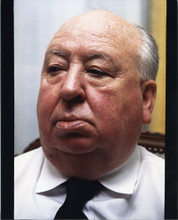 ALFRED HITCHCOCK VINTAGE 8X10 ORIGINAL STILL PHOTOGRAPH PRINTED FROM 35MM SLIDE TRANSPARENCY