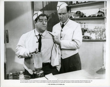 ABBOTT & COSTELLO PUBLICITY ORIGINAL STILL PHOTOGRAPH RE-RELEASE 1987 WORKING BEHIND SODA BAR