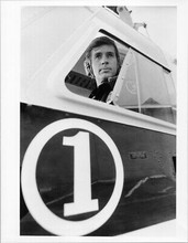 Chopper One TV series original 1974 7x9 TV photo Jim McMullan at controls