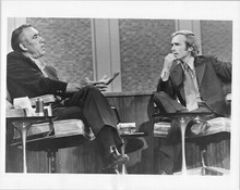Dick Cavett Show 1971 original 7x9 TV photo Dick & Anthony Quinn