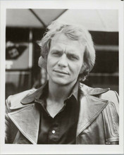 David Soul original 8x10 photo in leather jacket Starsky and Hutch TV series