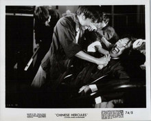 Chinese Hercules original 1974 8x10 photo Bolo Yeung Yeh Fang fight scene