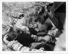 Cry of the Banshee Vincent price Essy persson on bed original 8x10 inch photo