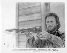 Clint Eastwood original 8x10 inch photo The Outlaw Josey Wales dual pistols