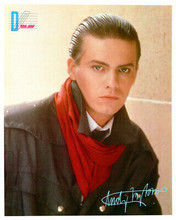 Duran Duran Andy Taylor original 1984 music card photo by Freezz Frame rare