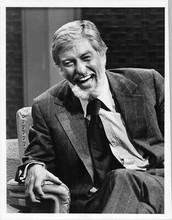 Dick Van Dyke original 7x9 TV photo 1974 appearing on Dick Cavett Show