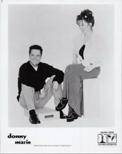 Donny and Marie TV series original 1998 8x10 photo Donny and Marie Osmond