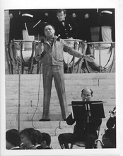 Frank Sinatra original 7x9 TV photo 1970's full length performing on stage