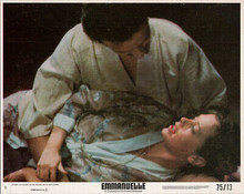 Emmanuelle original 1975 8x10 lobby card Sylvia Kristel in scene