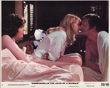 Emmanuelle the Joys of A Woman original 1976 lobby card Sylvia Kristel C Rivet