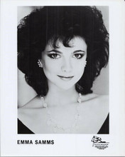 Emma Samms original 1980's 8x10 publicity portrait Dynasty era