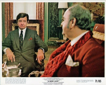 A New Leaf original 8x10 inch lobby card Walter Matthau seated in chair