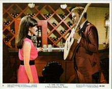 A Time to Sing original 8x10 lobby card Shelley Fabares Hank Williams Jr in bar