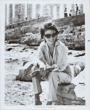 Jacqueline Bissett original 1978 8x10 photo in Greece on set The Greek Tycoon