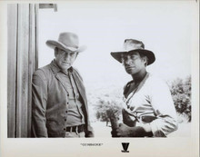 Gunsmoke original 8x10 TV photo James Arness with guest star